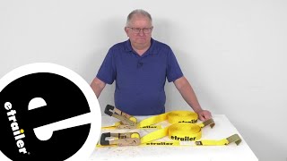 etrailer Ratchet Straps w/ Flat Hooks Feature Review
