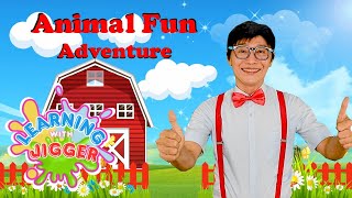 3-Letter Animal Names for Kids 🐶🐱 | Fun ABC Animals Song | Learn Animals for Toddlers