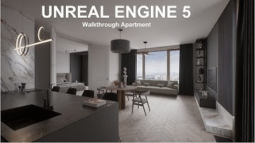Apartment Interior Design And Interactive Setup For Walkthrough With Unreal Engine 5