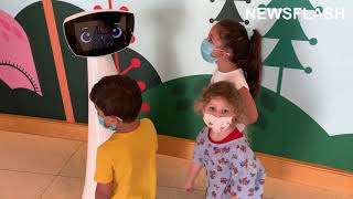 Robin The Robot Visits Hospital Kids To Make Stay More Fun