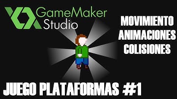 HACIENDO UN JUEGO PLATAFORMA EN GAME MAKER | MOVIMIENTO, ANIMACIONES Y COLISIONES.