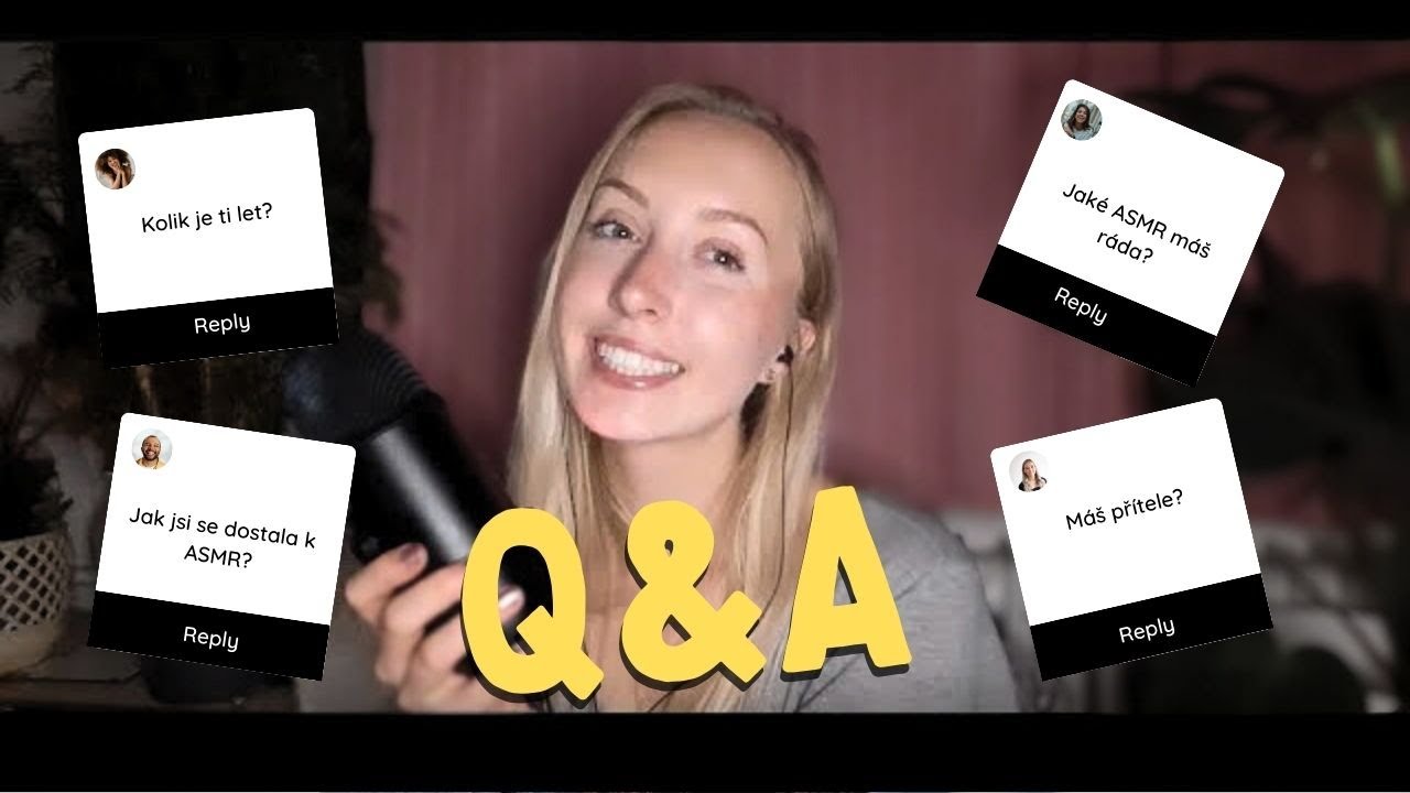 ASMR CZ – 🌼 Q & A s Chamomilkou 🌼
