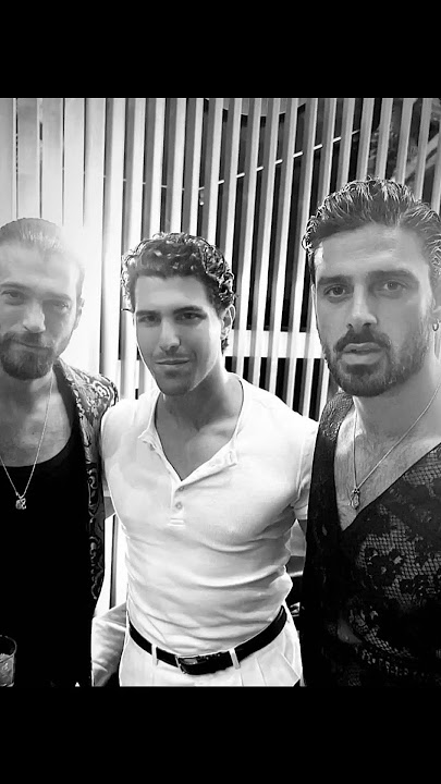 two beautiful gentlemen...🔥🥵 #whatsappstatus #shortvideo #michelemorrone @canyaman @michelemorrone