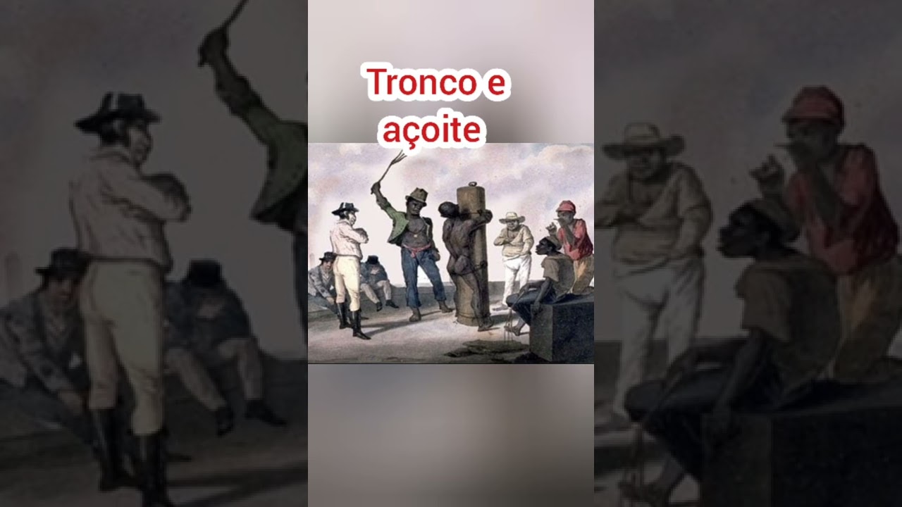 piores tipos de castigos usados na época da escravidão no Brasil #shorts