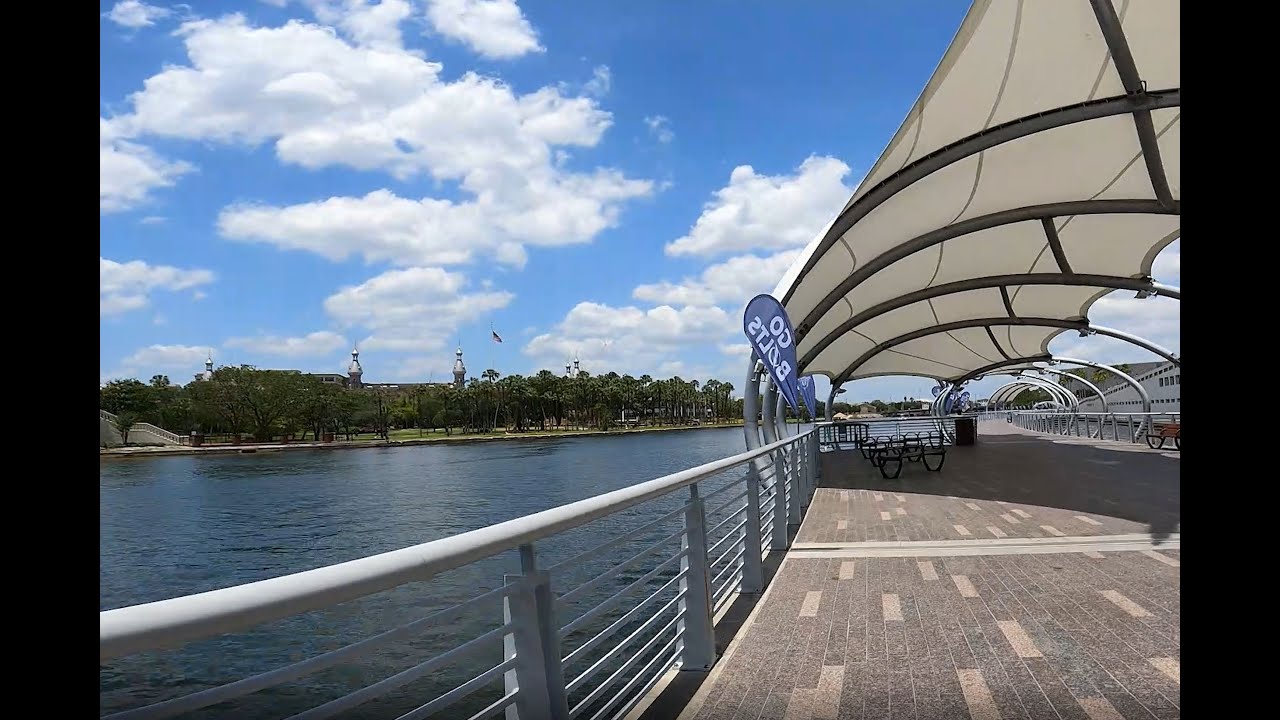 Entire Tampa River Walk in 6 minutes