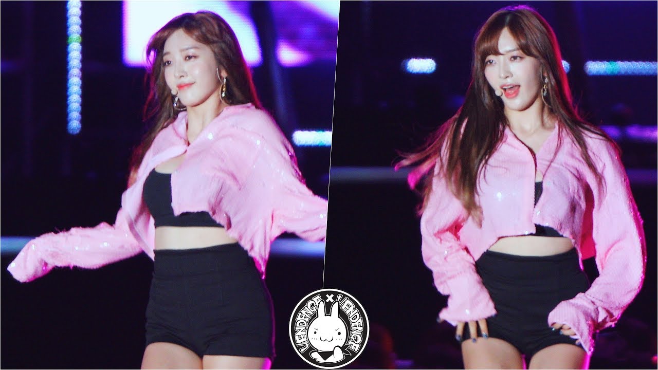 180909 AOA 찬미 직캠 '사뿐사뿐' 에이오에이(Chan Mi) Fancam @2018 대구로 K-POP 페스티벌 두류야구장 By 벤뎅이