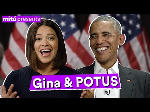 EXCLUSIVE: Gina Rodriguez Interviews President Obama - mitú