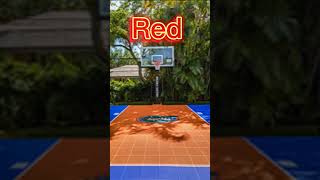 🏀Your color You basketball court🔥 #viral #basketball #shorts #basketballcourt