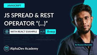 JavaScript spread and rest operator