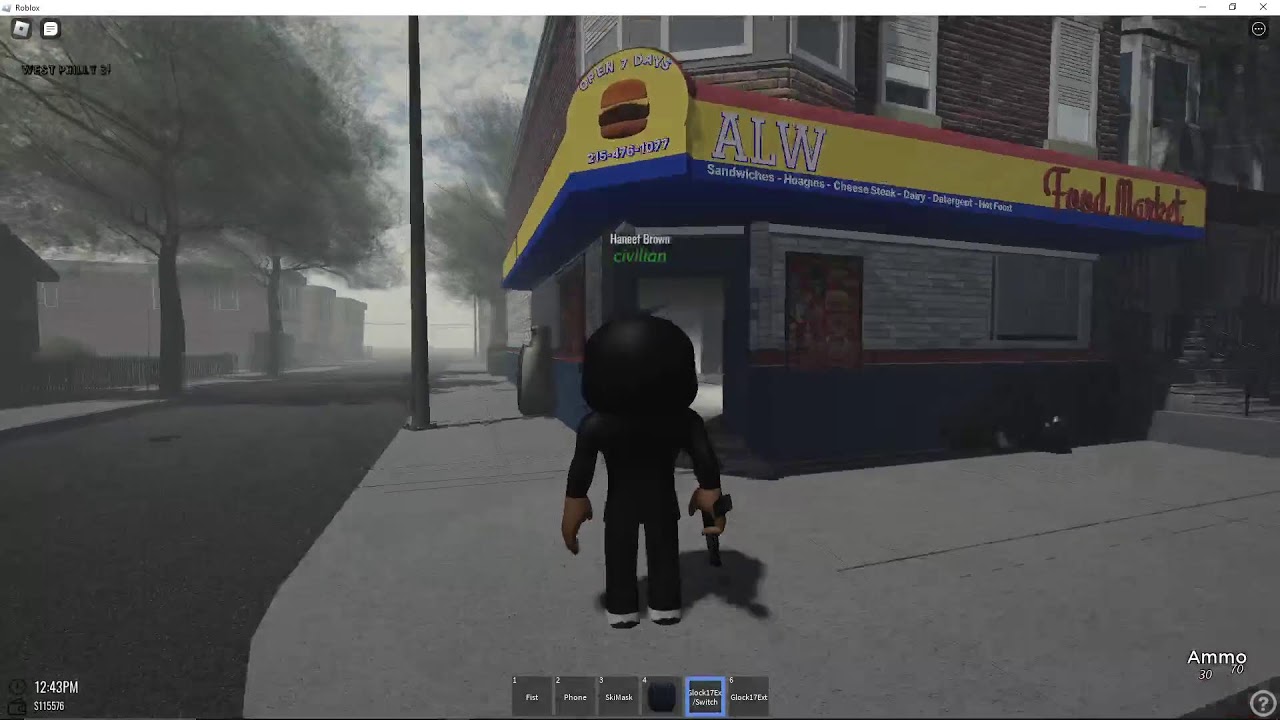 Playing Roblox West Philly 3! - YouTube
