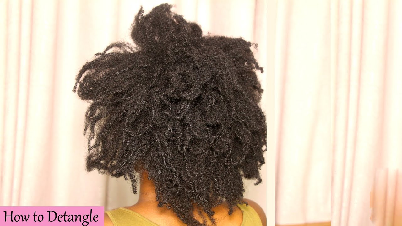How to Detangle Dry and Matted Hair