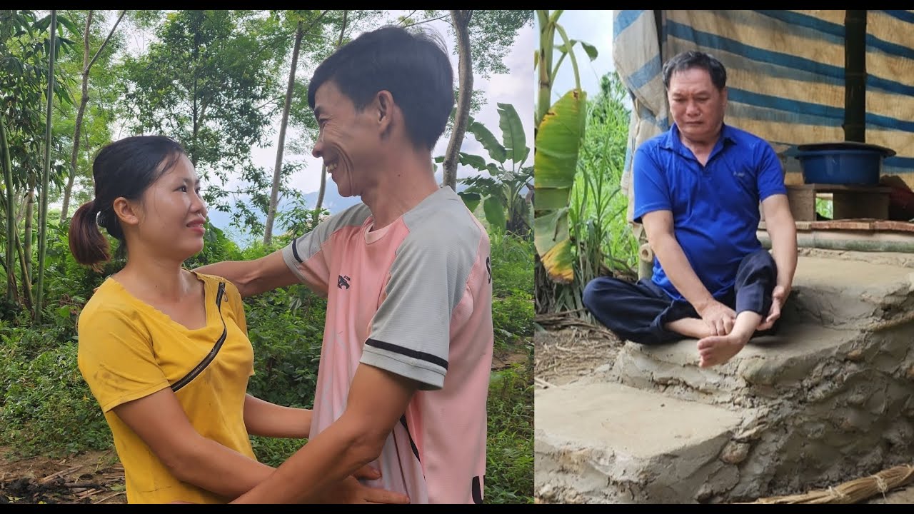 Happiness once again smiled at Ly Be and his disabled father after the ups and downs of life