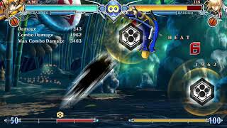 BBCF2 - Jubei Mid to corner install combo