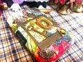 (レジン)手書きのカリグラフィーとアンティーク風カードケース