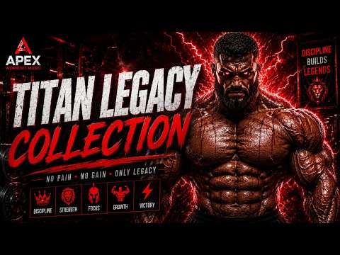 ⚡ TITAN LEGACY COLLECTION 🔥 Hard Rap Workout Music | Ultimate Gym Motivation