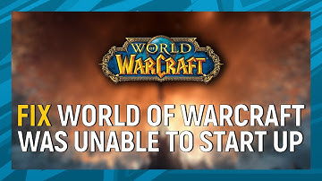 How To fix World of Warcraft (WoW) "Was Unable To Start Up 3D Acceleration" Error
