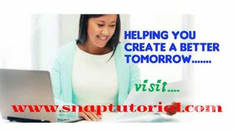 EDU 301 Courses(Snaptutorial)