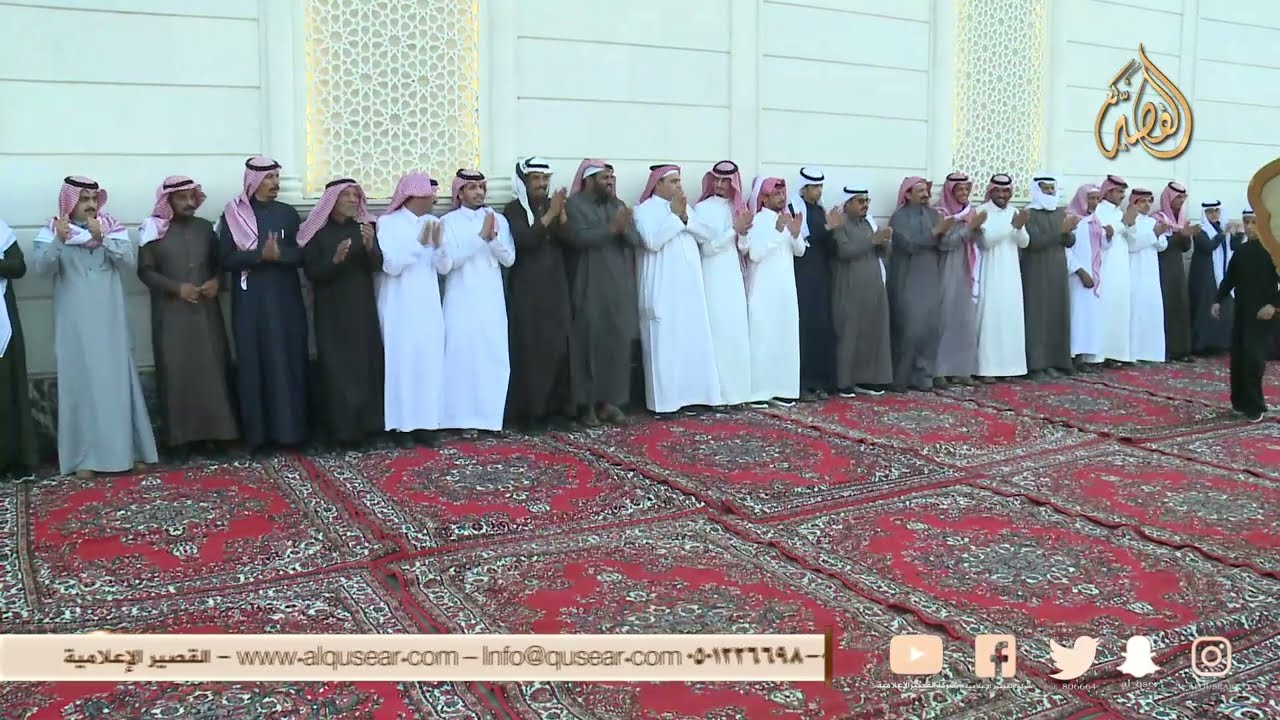 حفل زواج الشاعر المهندس ثامر البراق