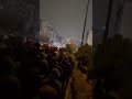 تهران ساعت ۱۹ ۳۴ شنبه ۲۰ دی مردم خیابان های منتهی به چهارراه فرحزادی 
