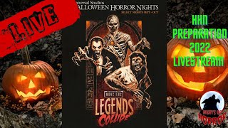 Universal Monsters: Legends Collide Livestream | HHN Preparation 2022