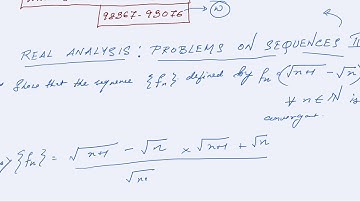 REAL ANALYSIS PROBLEMS SEQUENCE 2 books coaching online test preparation notes solved papers tricks