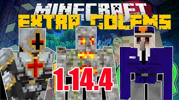 Extra Golems Mod 1.14.4/1.12.2 | How To Download & Install Extra Golems Mod In Minecraft