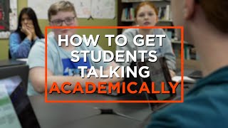 3 Ways to Support Academic Talk Among Students by Edutopia 182,288 views 3 months ago 2 minutes, 55 seconds