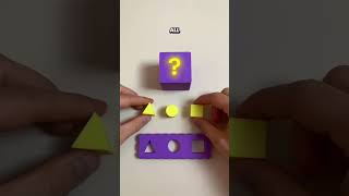 Magic trick and puzzle “impossible shape” #magic #trick #question #box #answer