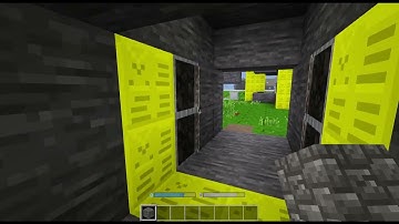 Minetest: Building a Secret Door with Sticky Pistons and Movable Mese Blocks