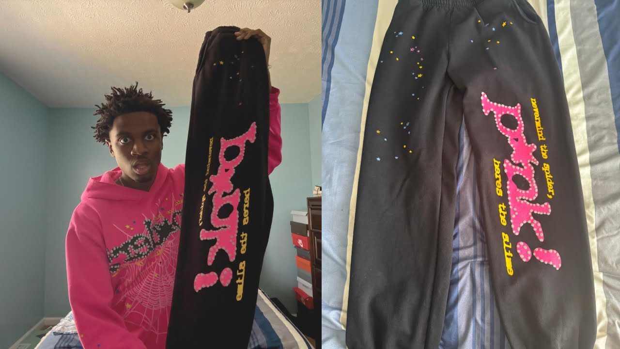 КАК ОТЛИЧИТЬ РОЗОВЫЕ СКИДКИ SP5DER «ЧЕРНЫЕ» ОТ ПОДДЕЛЬНЫХ РОЗОВЫХ СКИДОК SP5DER «ЧЕРНЫЕ»