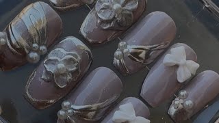 Press On Nail Full Tutorial ||Step By Step||Tutorial || 