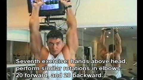 Bison-1 - Forearm Strength Training Exercises for Bodybuilders - Part 2 of 2