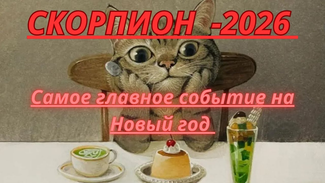 СКОРПИОН ♏️ ТАРО ПРОГНОЗ : Самое главное событие Нового года/2026 от Alisa Belial 