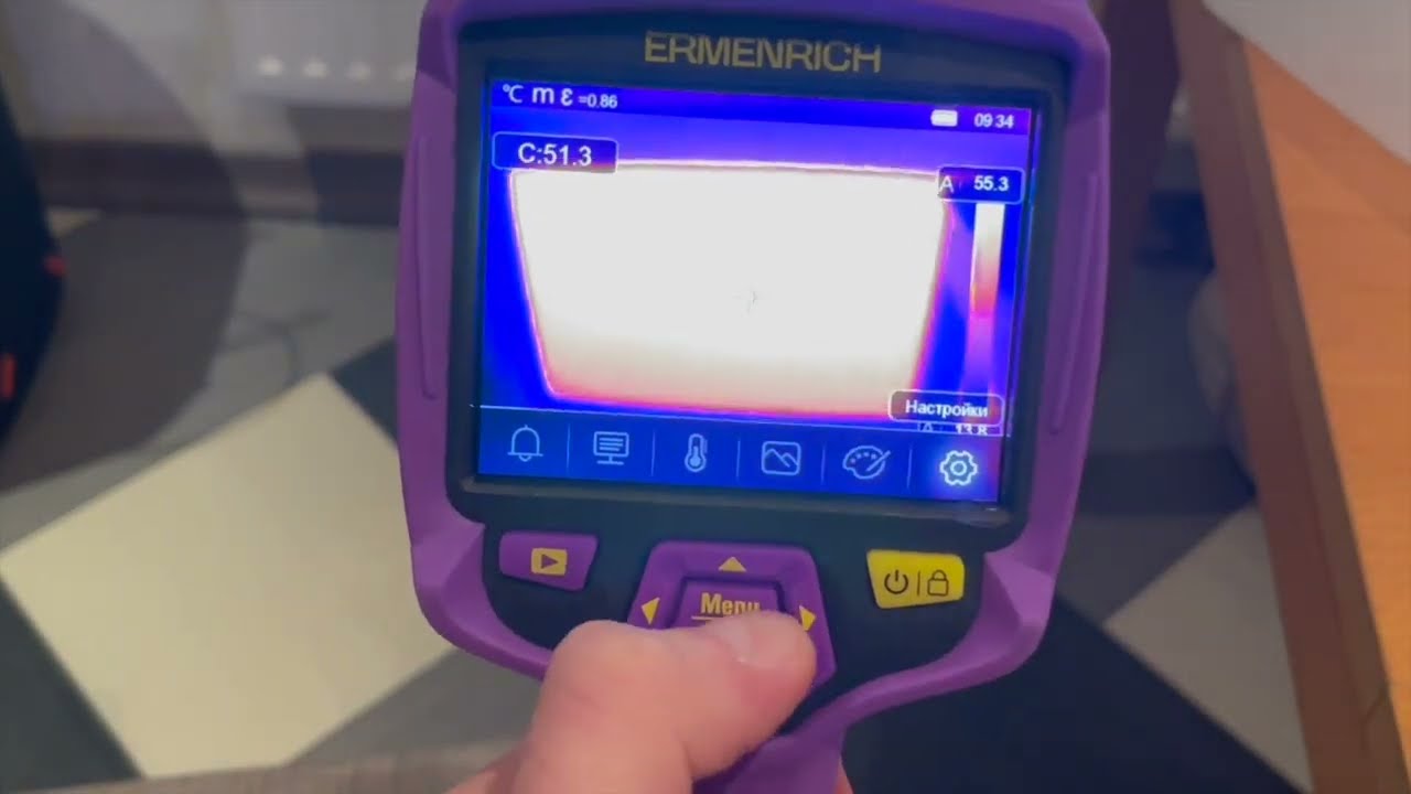 Тепловизор строительный Ermenrich Seek TV80 | Ermenrich – видео распаковки