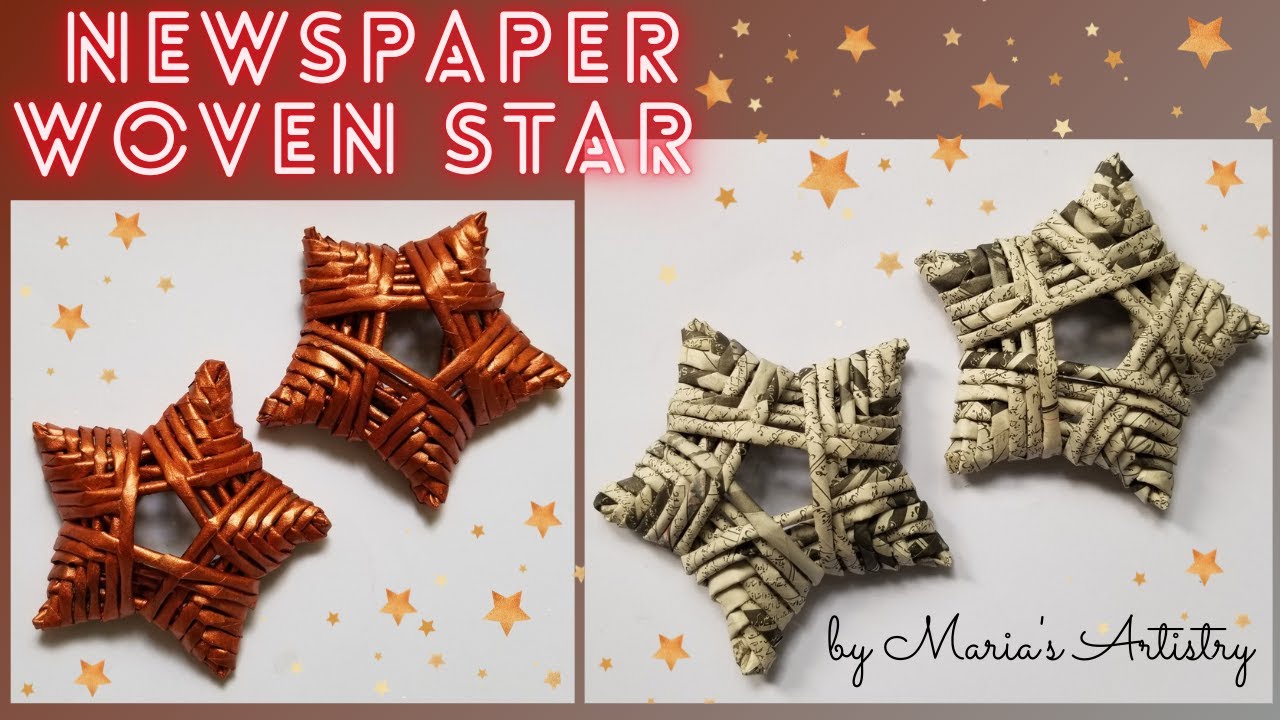 Tutorial: How to Make Woven Paper Stars – The Paper Mouse