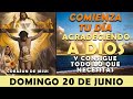 ORACIÓN DE LA MAÑANA DE HOY DOMINGO 20 DE JUNIO | COMIENZA TU DÍA AGRADECIENDO A DIOS