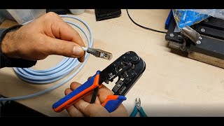 How to terminate SUPRA Cat 8 cable