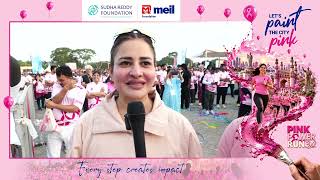 Pink Power Run 3.0: Together for Breast Cancer Awareness | Megha Engineering