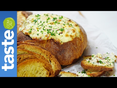 Cheese and bacon cob loaf | taste.com.au. 