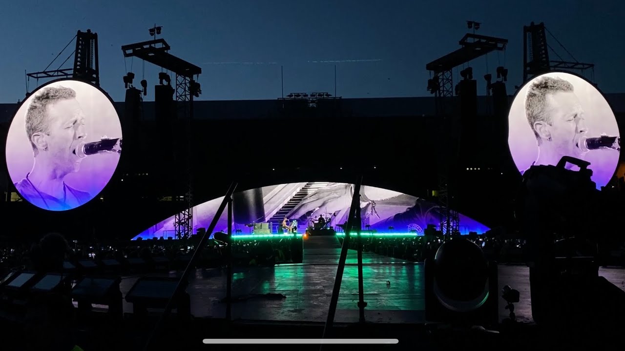 COLDPLAY THE SCIENTIST LIVE AT HAMPDEN PARK GLASGOW 23/08/22
