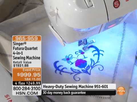 Singer Futura Quartet 4-in-1 Sewing Machine