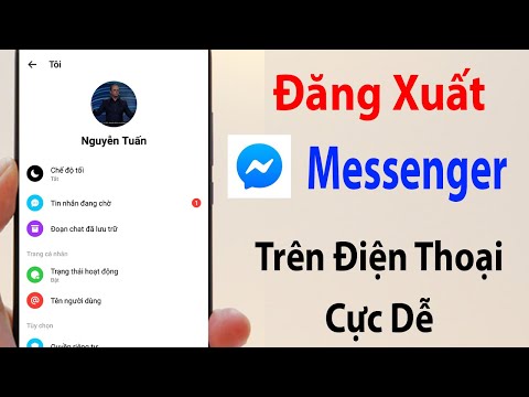 Video Cách đăng xuất Messenger ra khỏi điện thoại cực hay - youtube