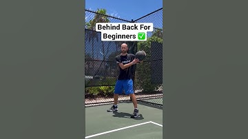 How To Behind Back Dribble For Beginners ✅