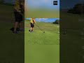 Golfer's Perfect Drive at Poipu Bay #shorts