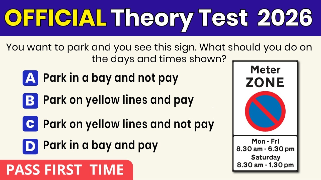 Подготовка к теоретическому экзамену 2026 года в Великобритании | Вопросы DVSA | Сдать с первого ...