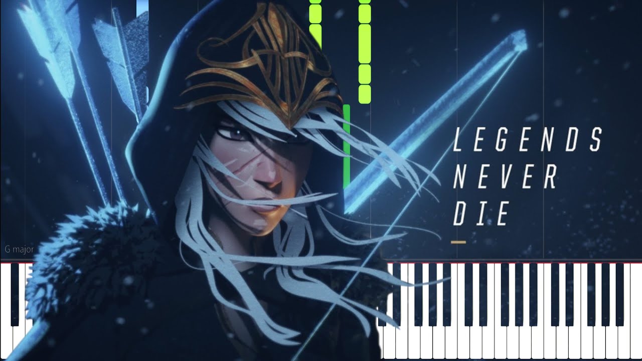 Techno Support Song - Legends Never Die REWRITE, League of Legends