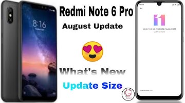 OFFICIAL INDIA - REDMI NOTE 6 PRO MIUI 11.0.5.0 STABLE UPDATE, MIUI 11.0.5.0 Update Redmi Note 6 Pro