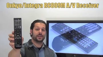 ONKYO/INTEGRA RC809M Audio/Video Receiver Remote Control