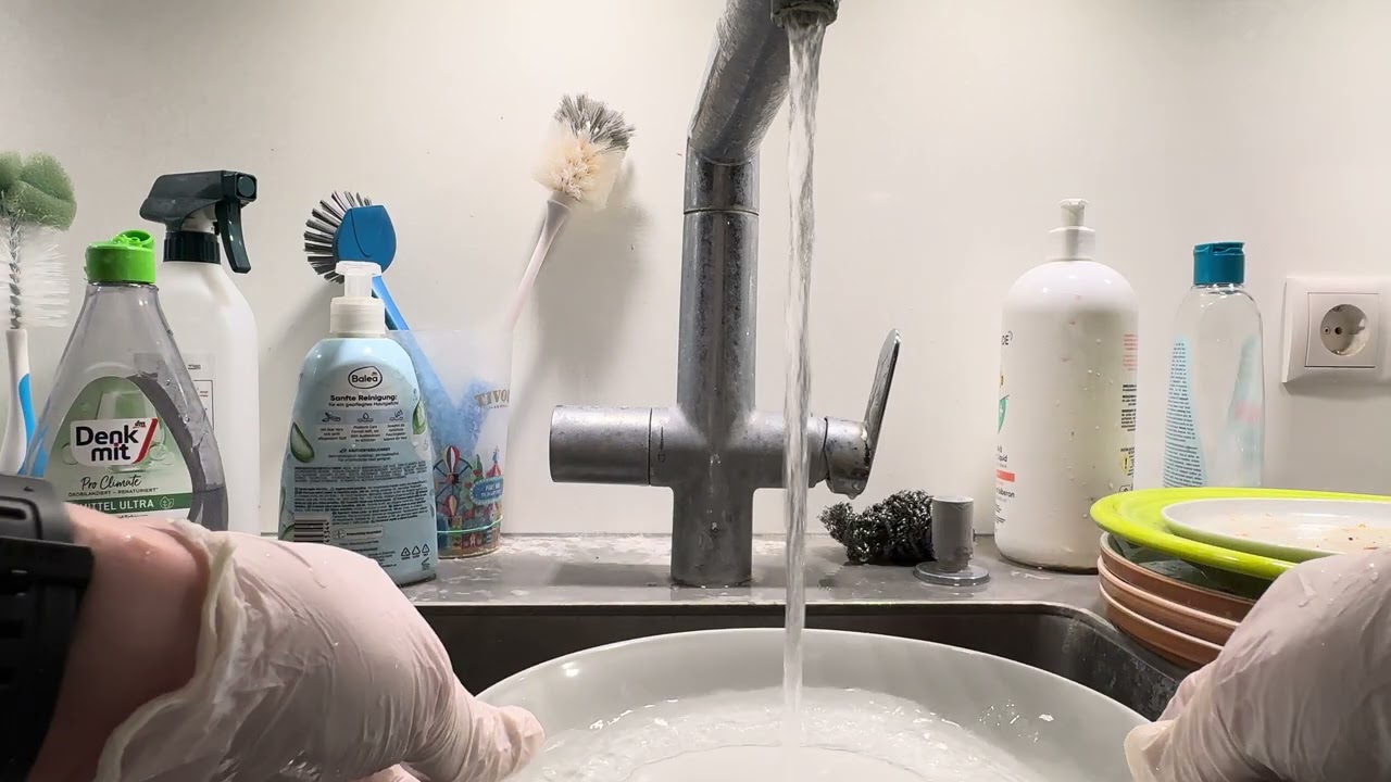 Therapeutic ASMR - Dad washing dishes by hand - Ep. 64 - 1/4/2026