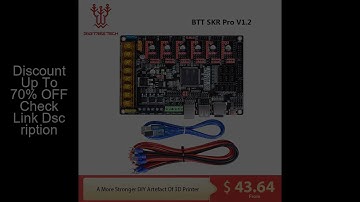 BIGTREETECH SKR PRO V1.2 32Bit Control Board 3D Printer Parts SKR V1.3 RAMPS 1.4 A4988 TMC2208 Uart